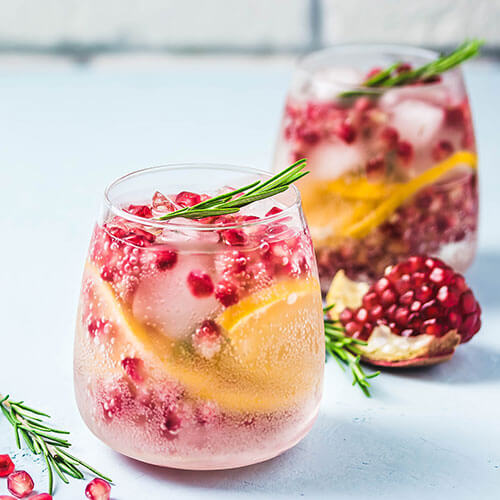 Pomegranate Punch Cocktail - Canderel®